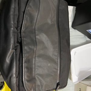 Used black Lululemon messenger bag